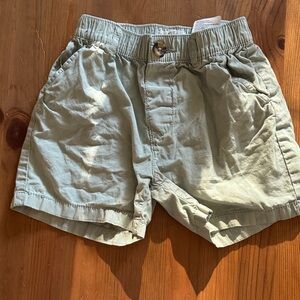 H&M Mint Green Elastic Waist Shorts